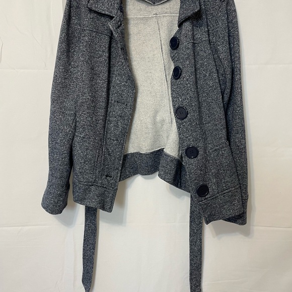 New Look Knit Jacket Charcoal Women’s Large - Picture 1 of 8